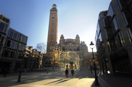 Westminster Cathedral and its 273ft bell tower (Photo: PA)