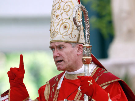 Bishop Fellay, the society's superior general (CNS photo)