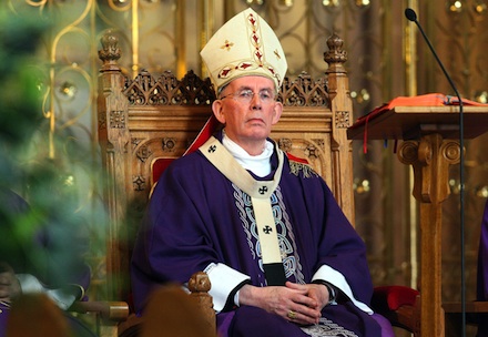 Cardinal Brady, Primate of all Ireland, at St Patrick's Cathedral in Armagh (PA)